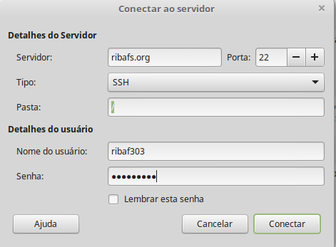 Conectar SSH